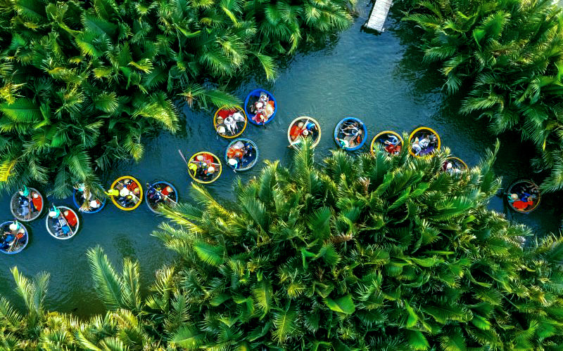 Bay Mau Coconut Forest and Hoi An Ancient Town